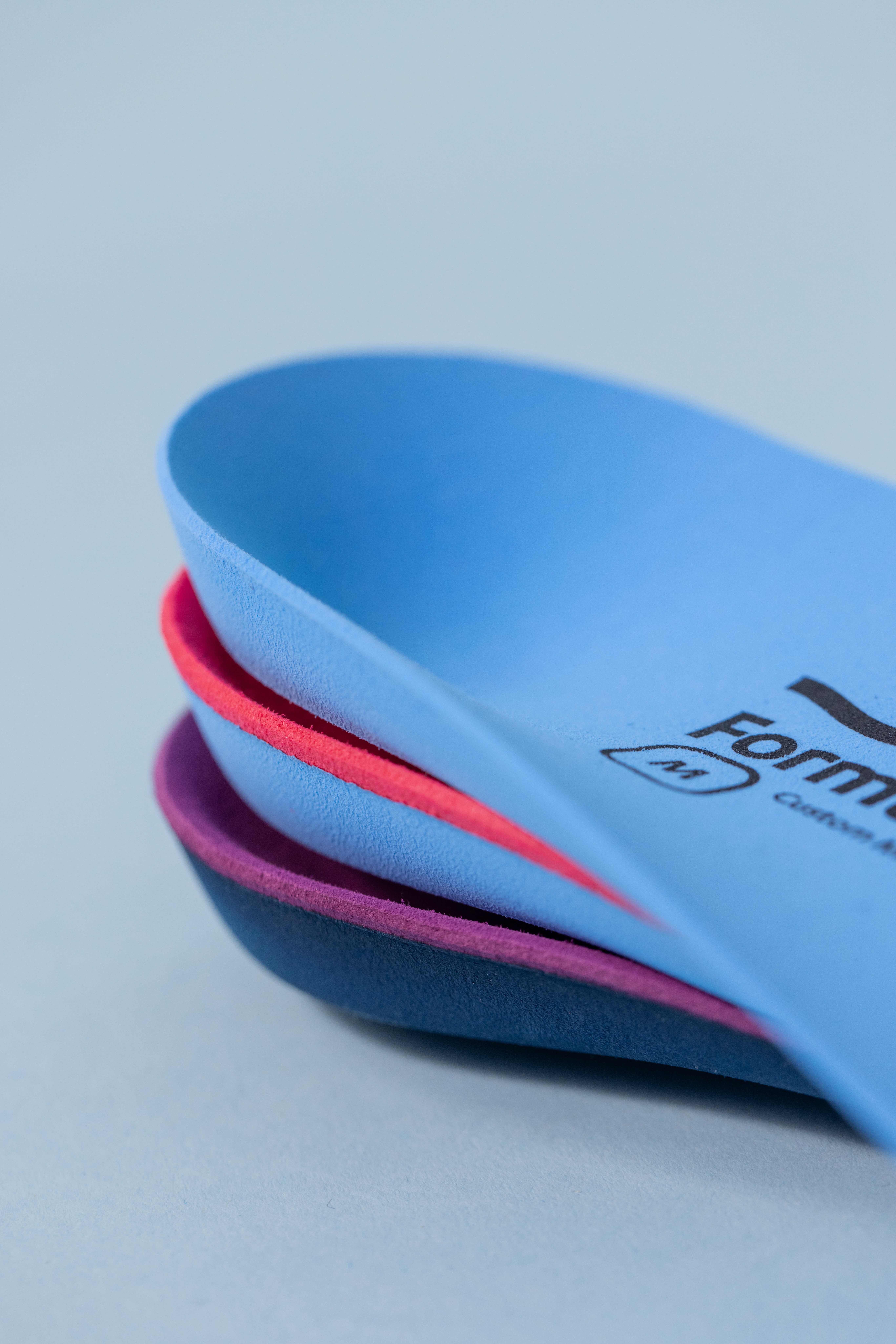 Formthotics product stacked on top of each other